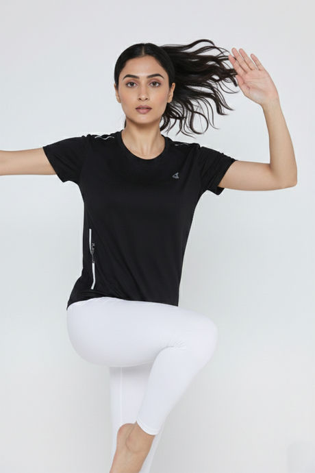 Zelocity Quick Dry Relaxed Top - Black Beauty — image 4